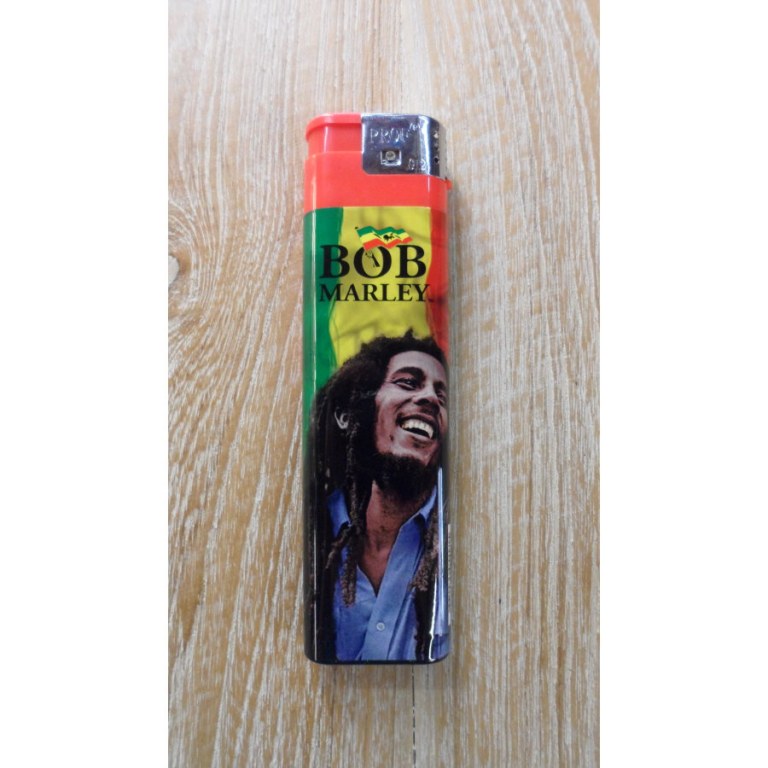 Briquet rouge grand format Bob Marley