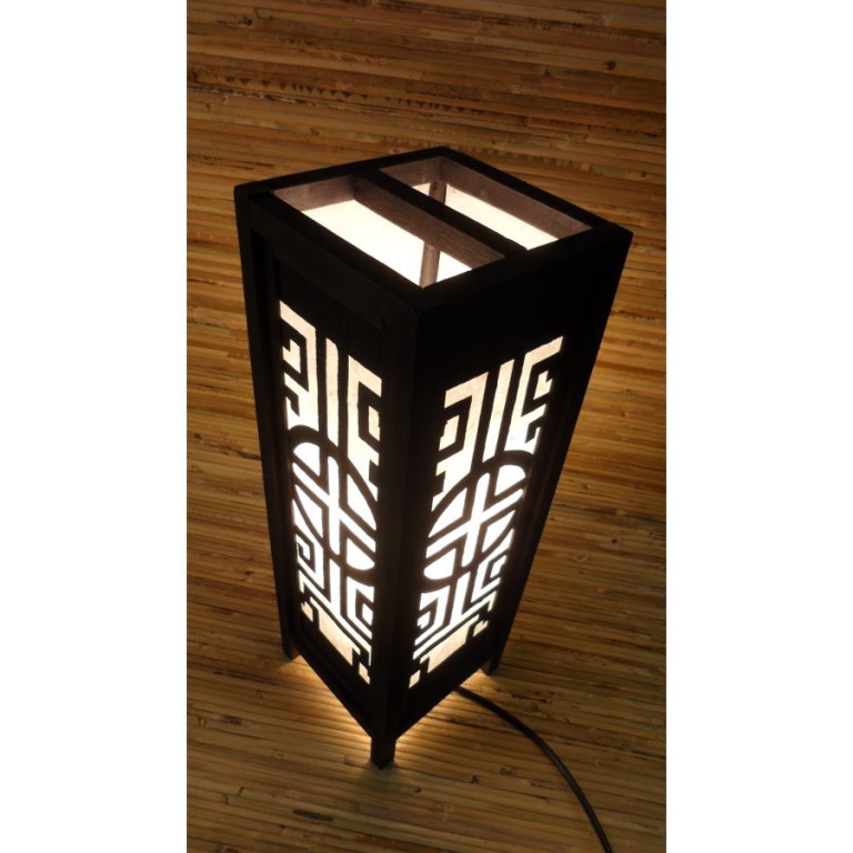 Lampe blanche zen