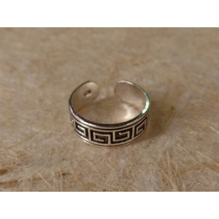 Bague orteil frise