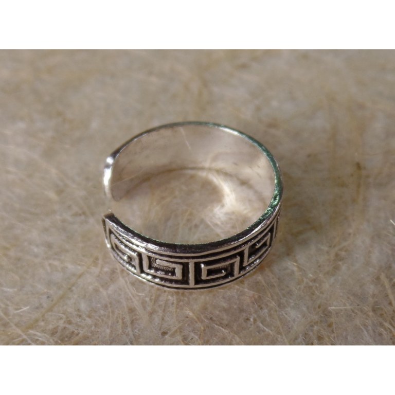 Bague orteil frise