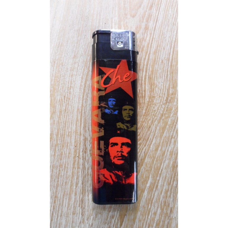 Briquet grand format El Che noir/rouge