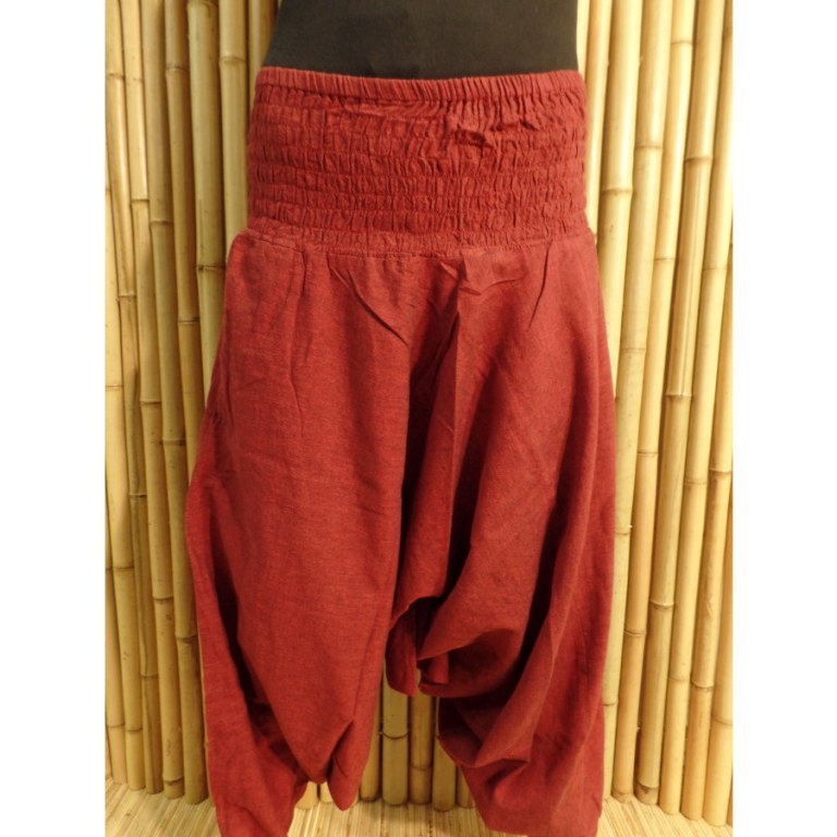 Pantalon Bagmati bordeaux