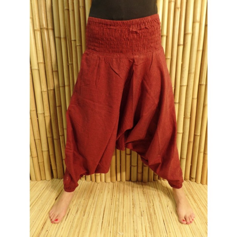 Pantalon Bagmati bordeaux