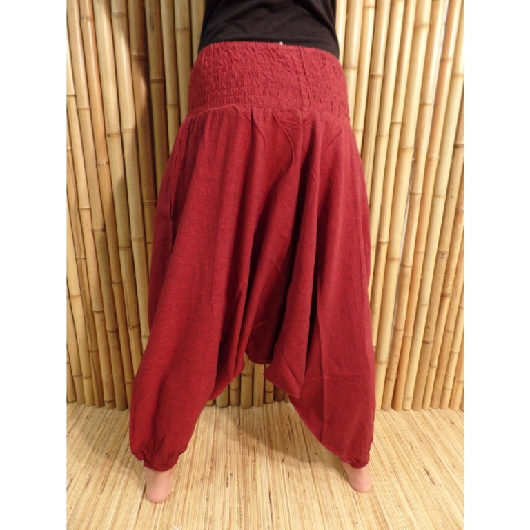 Pantalon Bagmati bordeaux
