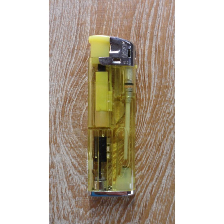 Briquet lampe jaune