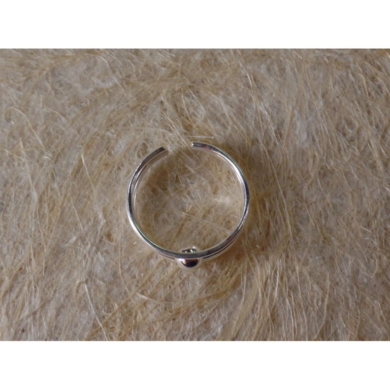 Bague orteil 3 fils 1 mini perle