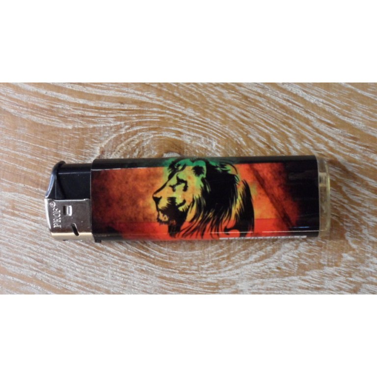 Briquet rasta style lion