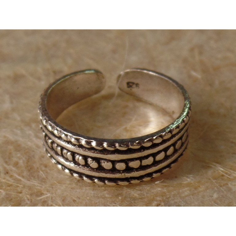 Bague orteil sillon