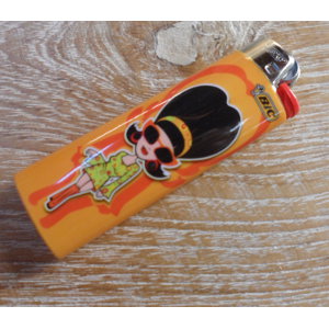 Briquet de poche orange