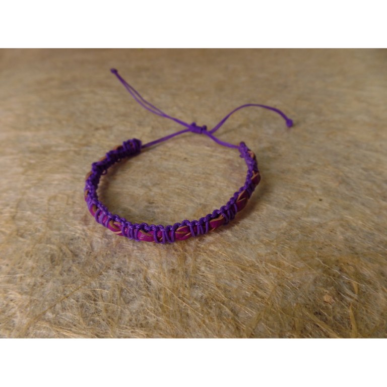 Bracelet Hana violet