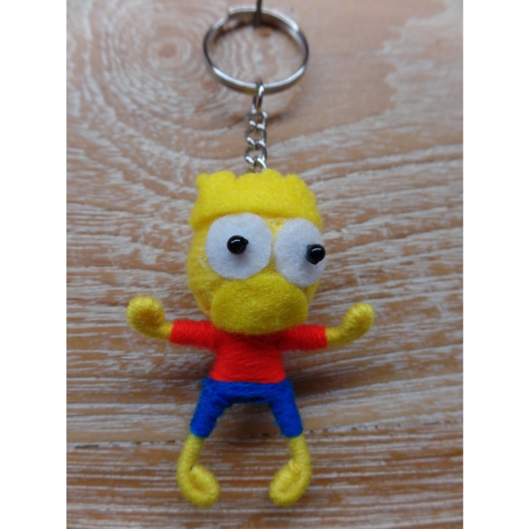 Porte clés Bart Simpson