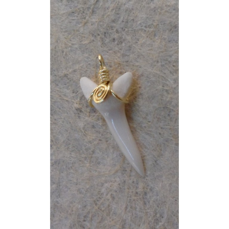 Pendentif dent de requin mako E