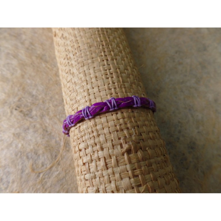 Bracelet Hana mauve