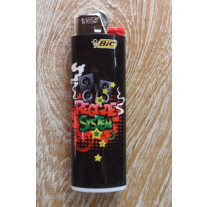 Briquet noir reggae system