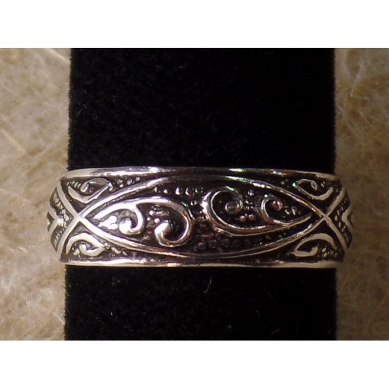 Bague orteil volutes