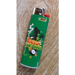 Briquet vert ragga dancehall