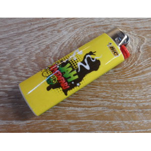 Briquet jaune Jah rastafari