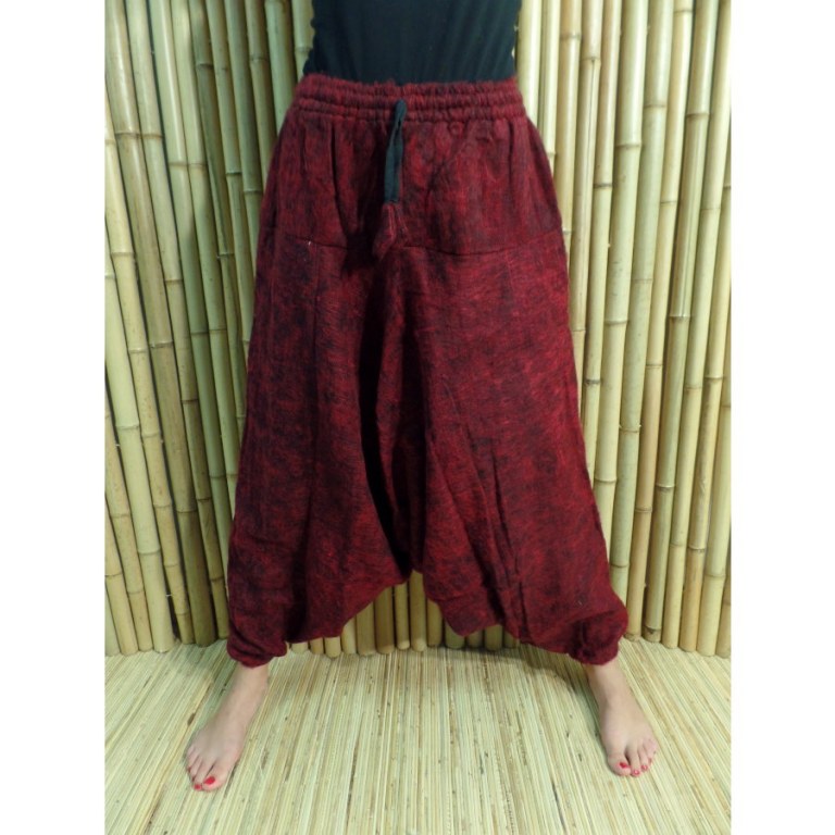 Sarouel Dolpo bordeaux