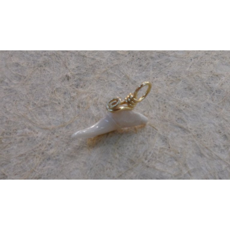 Pendentif dent de requin mako L