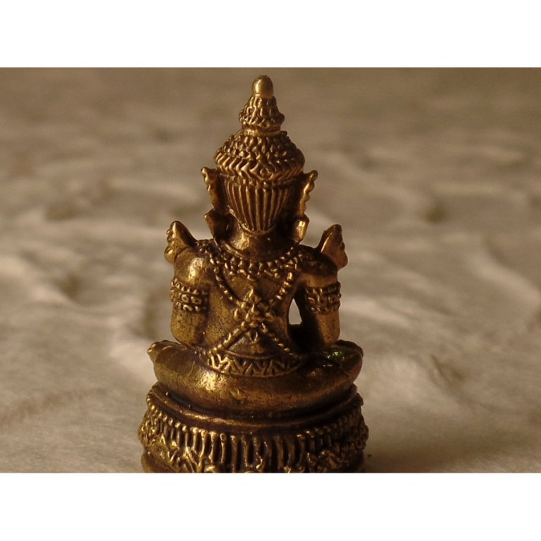 Miniature dorée beautiful Bouddha