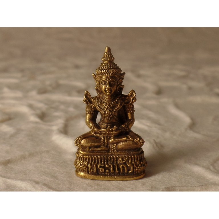 Miniature dorée beautiful Bouddha