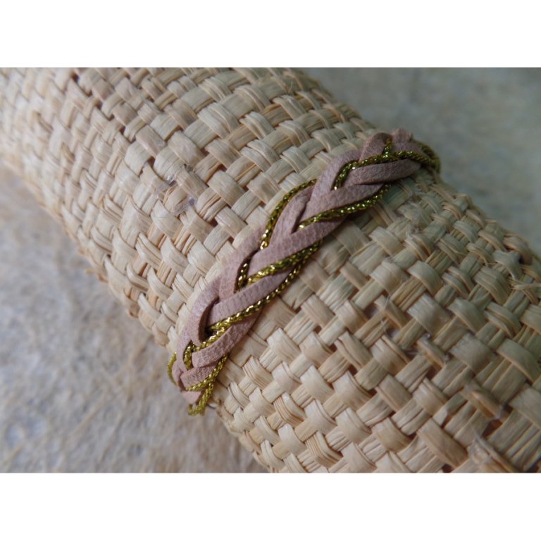 Bracelet cerah beige doré