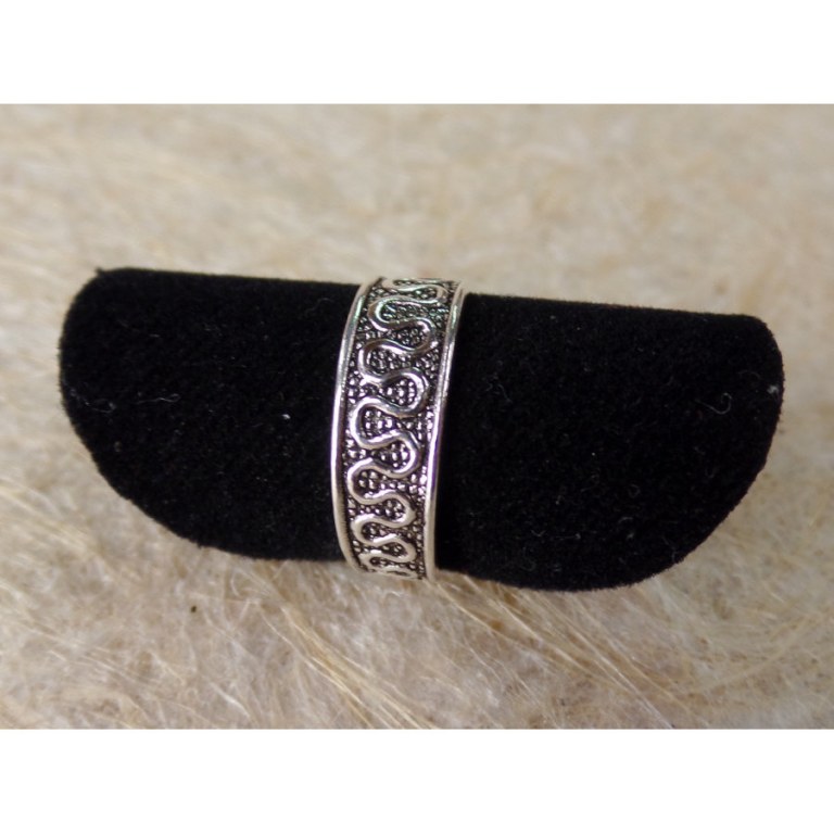 Bague orteil serpentin