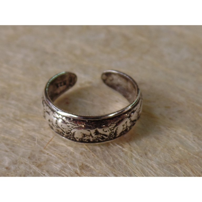 Bague orteil éléphants