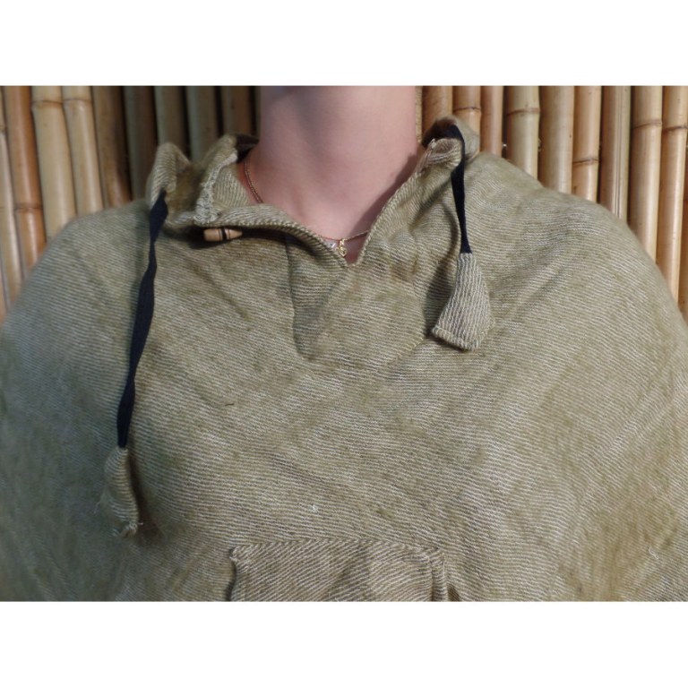 Poncho beige