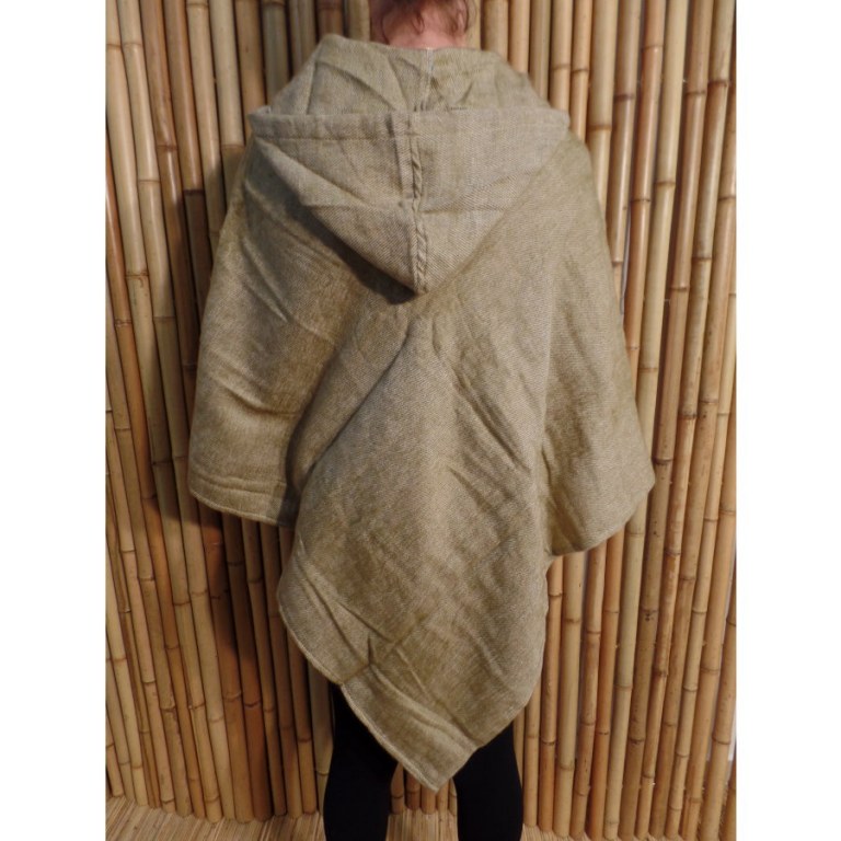 Poncho beige