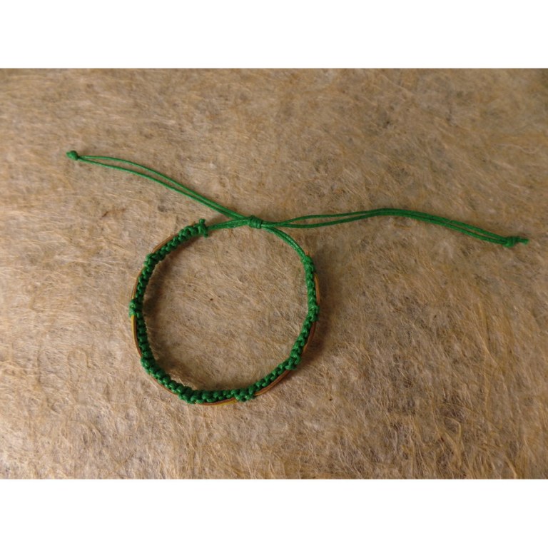 Bracelet color vert