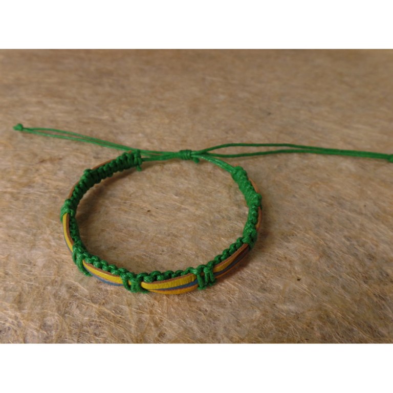 Bracelet color vert