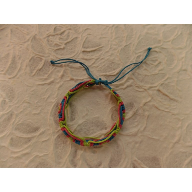 Bracelet tricolore wave 