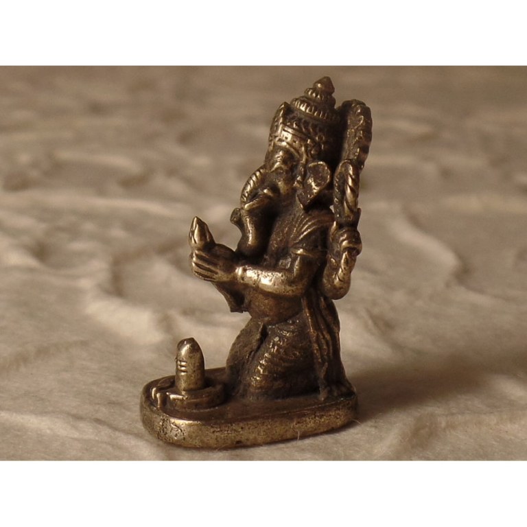 Ganesh à genoux gris