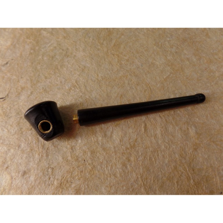 Pipe simple en bois Darshan