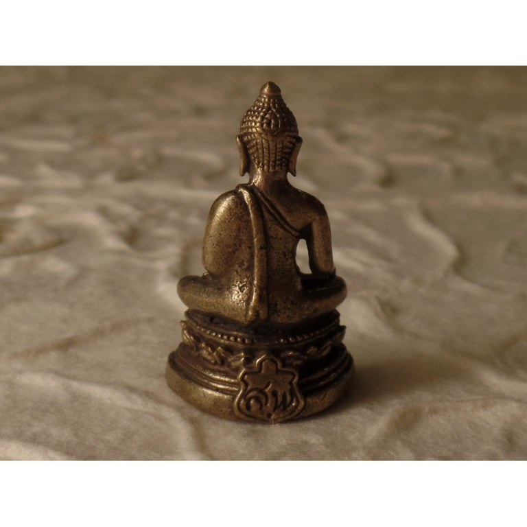 Miniature grise Bouddha Bhaishavaguru 