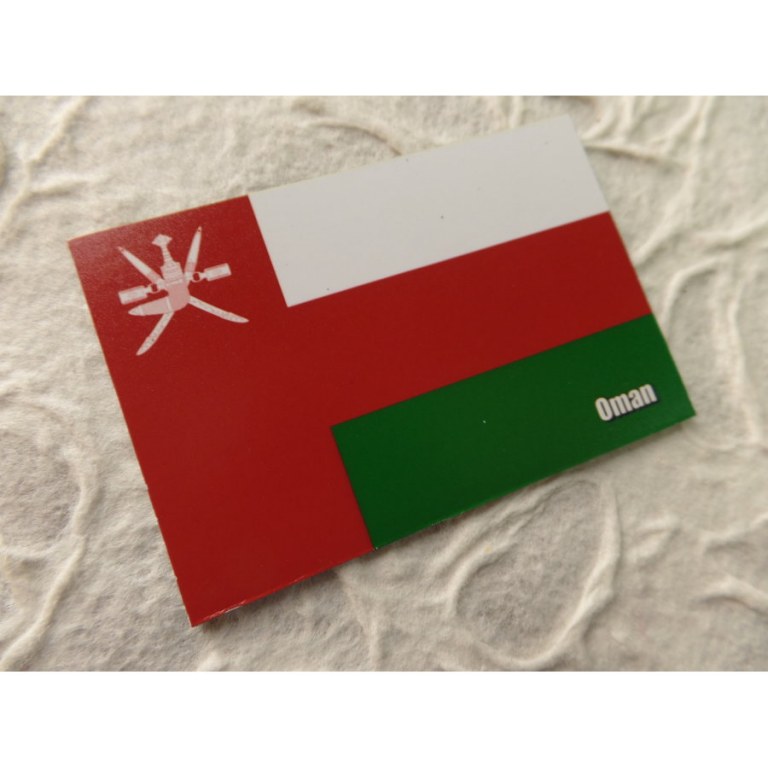 Aimant drapeau Oman