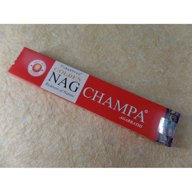 Batons d'encens golden Nag champa 