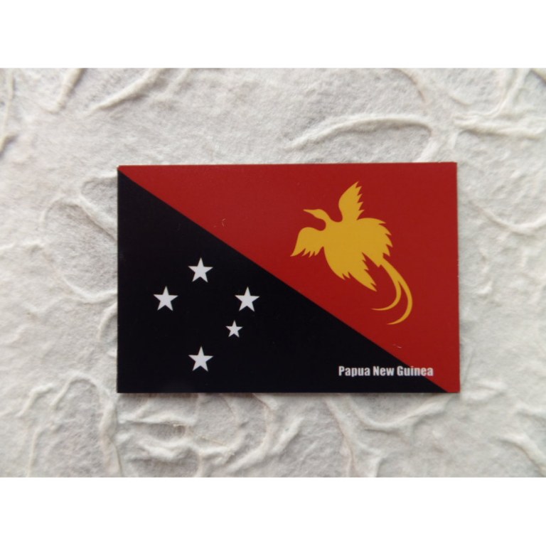 Aimant drapea Papouasie Nouvelle Guinée