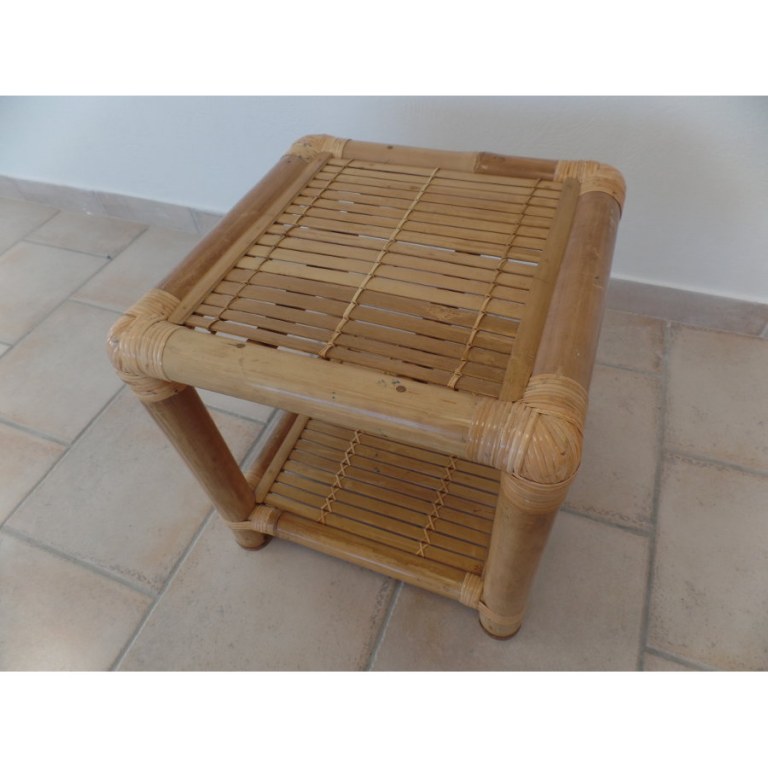 Table bambou