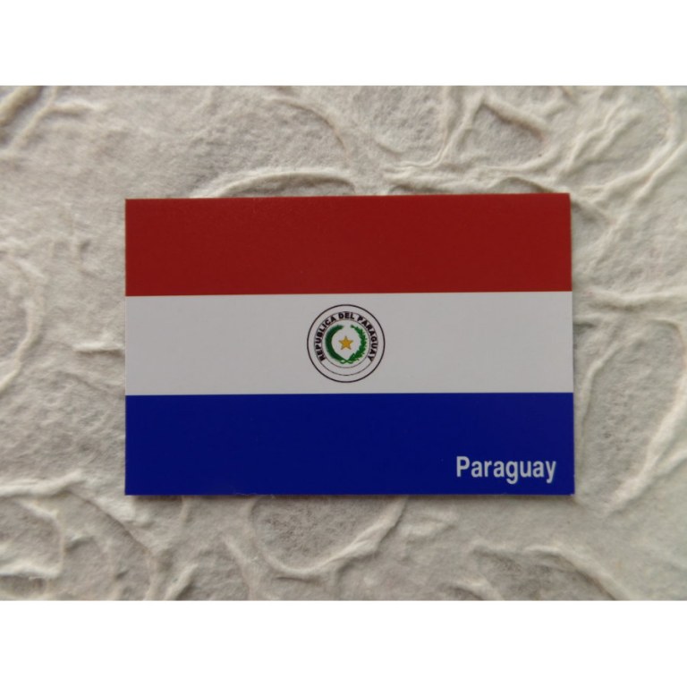 Aimant drapeau Paraguay