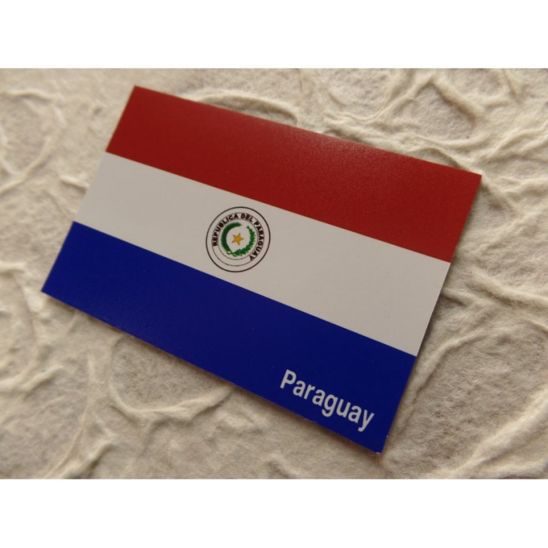 Aimant drapeau Paraguay