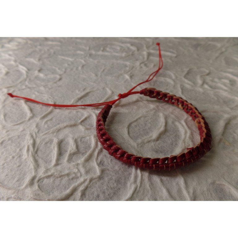 Bracelet Dian rouge