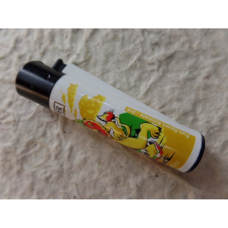 Briquet lion sportif