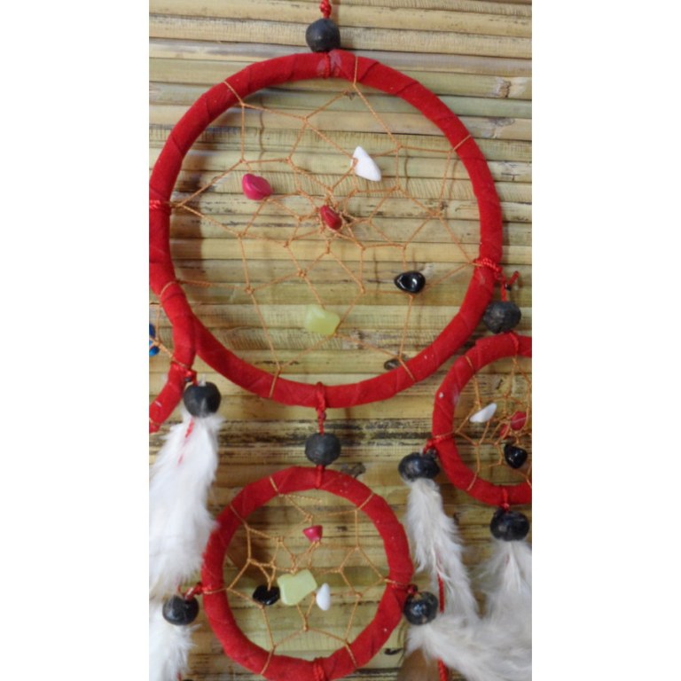 Dreamcatcher rouge abbona