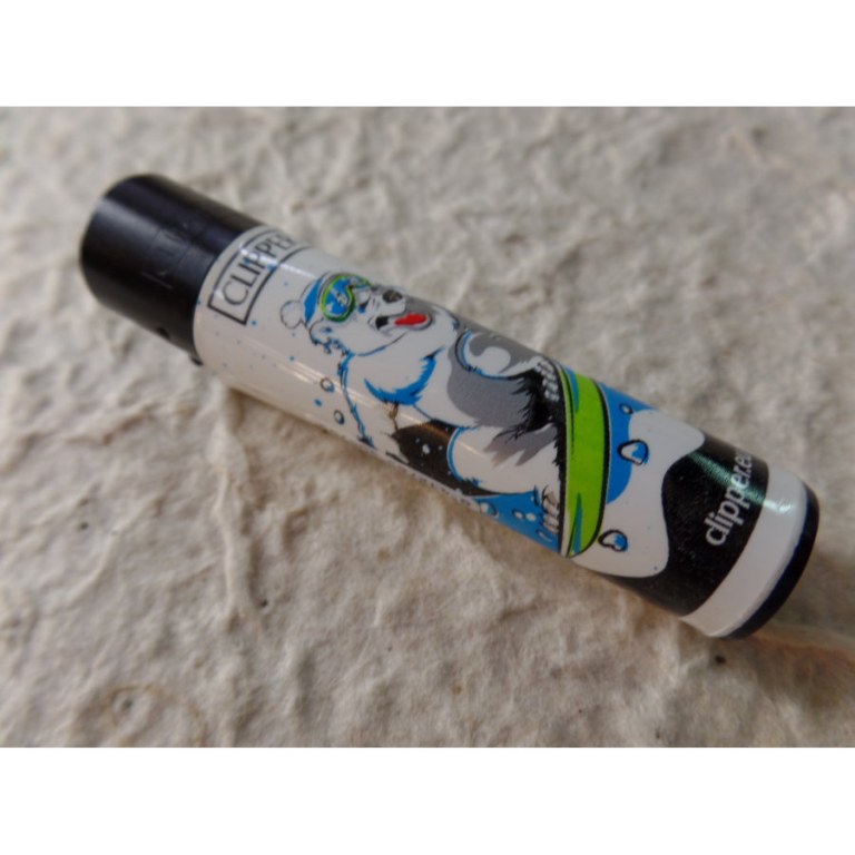 Briquet ours blanc sportif