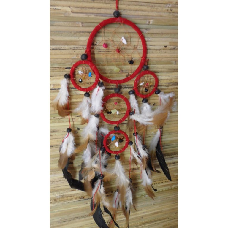 Dreamcatcher rouge abbona