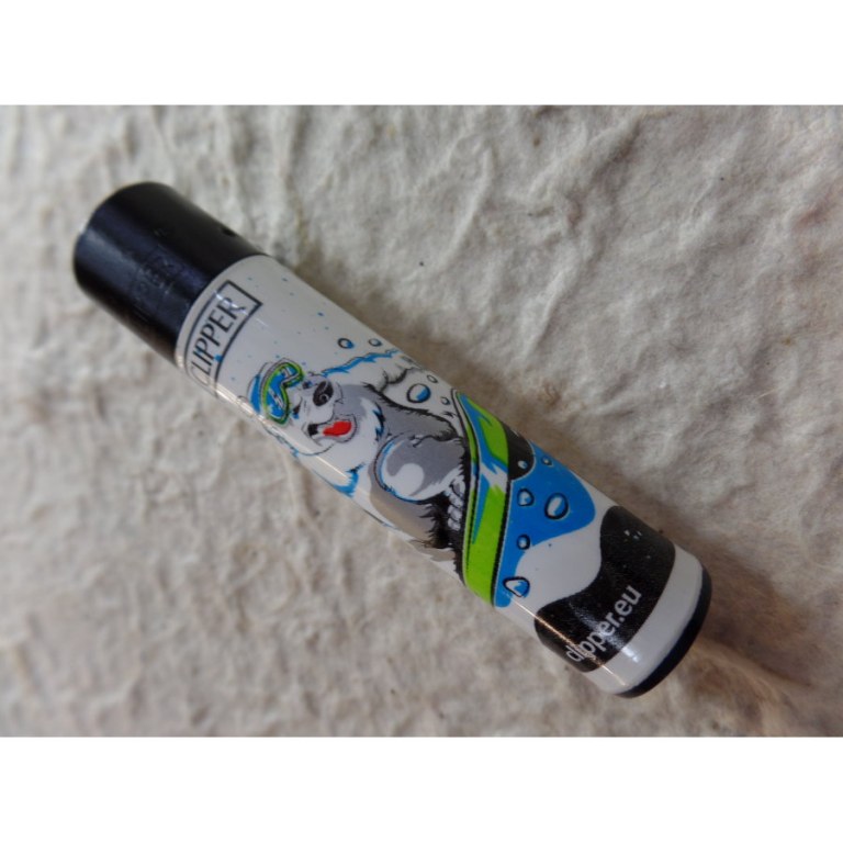 Briquet ours blanc sportif