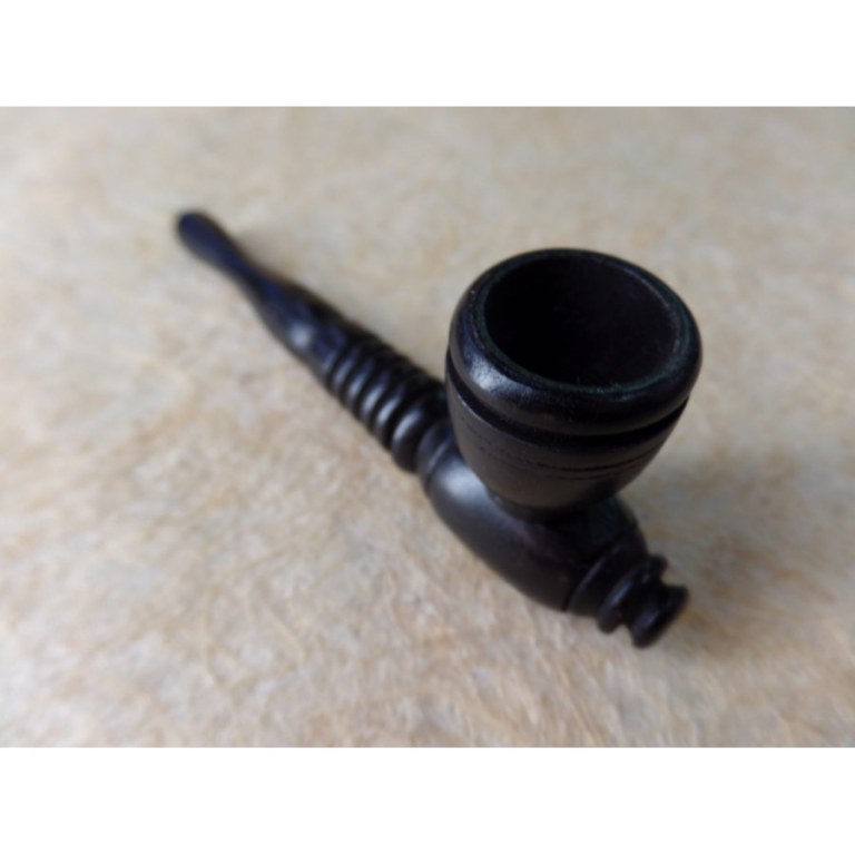 Pipe en bois foncé Lochan