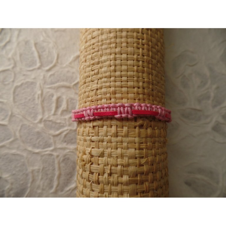 Bracelet color framboise